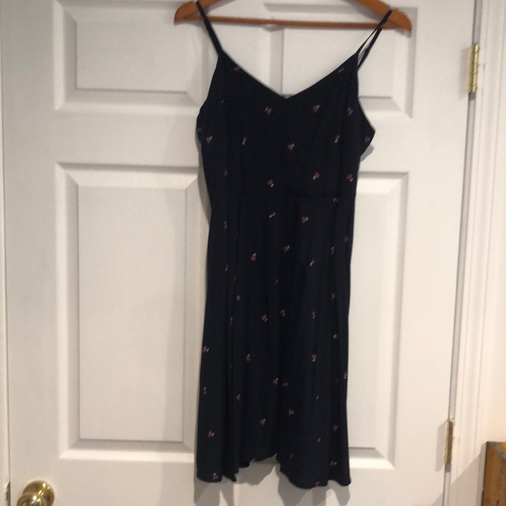 Gap navy blue with cherries sundress